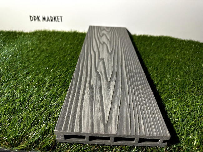 Террасная доска дпк WPC rotten Светло-серый Террасная доска дпк WPC rotten Светло-серый